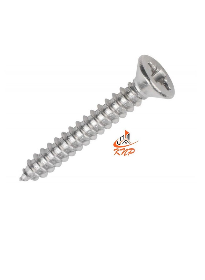 KNP Self Tapping CSK Head Screw 6 X 2" - Image 3