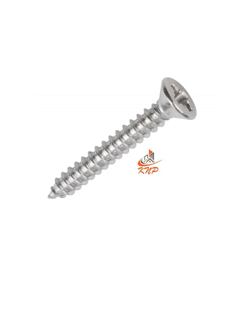 KNP Self Tapping CSK Head Screw 6 X 2" - Image 1