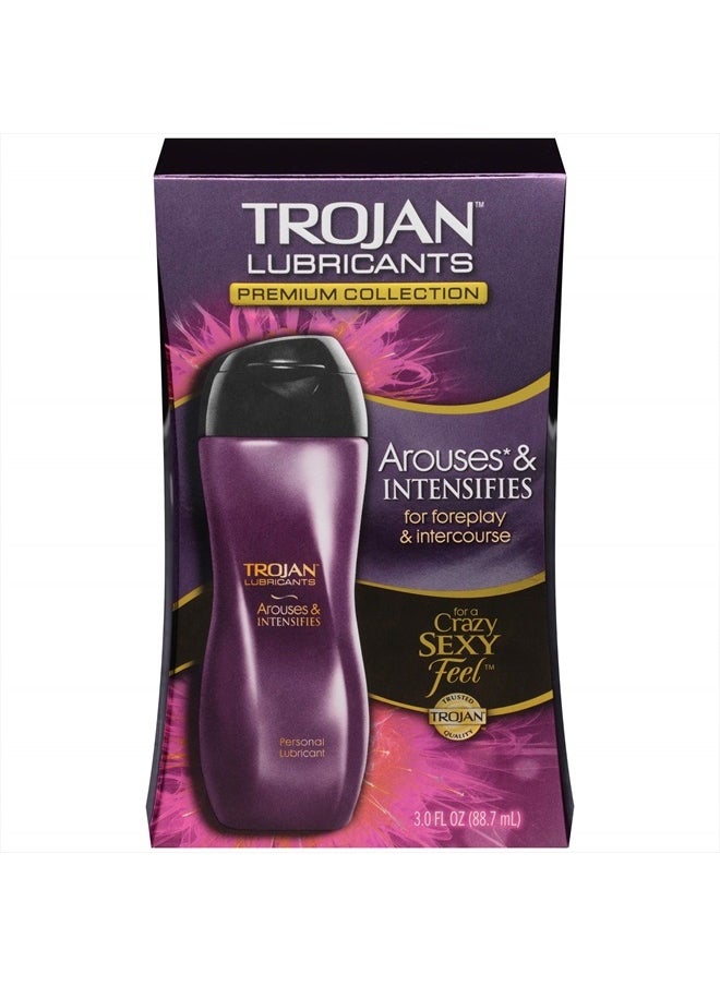 Trojan - Trojan Lubes Arouses & Intensifies Personal Lubricant, 3 oz. - Image 1