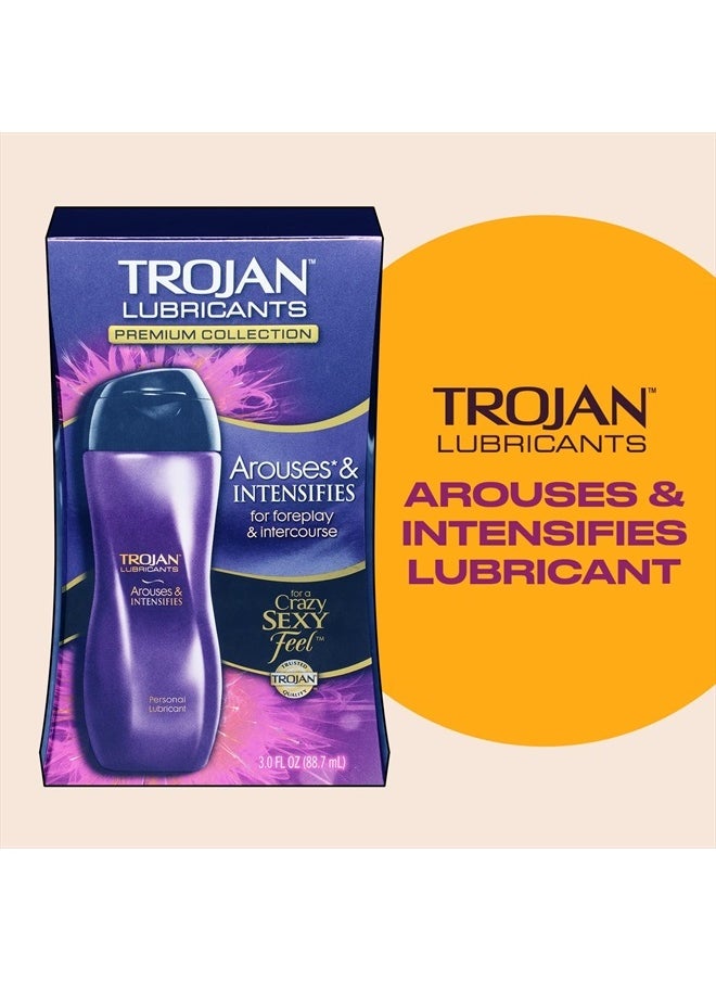 Trojan - Trojan Lubes Arouses & Intensifies Personal Lubricant, 3 oz. - Image 1