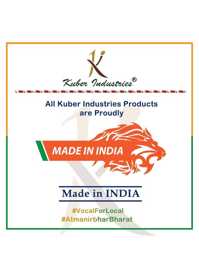 Kuber Industries Kuber Industries Multiuses Small M 15 Plastic Tray/Basket/Organizer Without Lid- Pack of 3 (Brown) -46KM0113  - Image 5