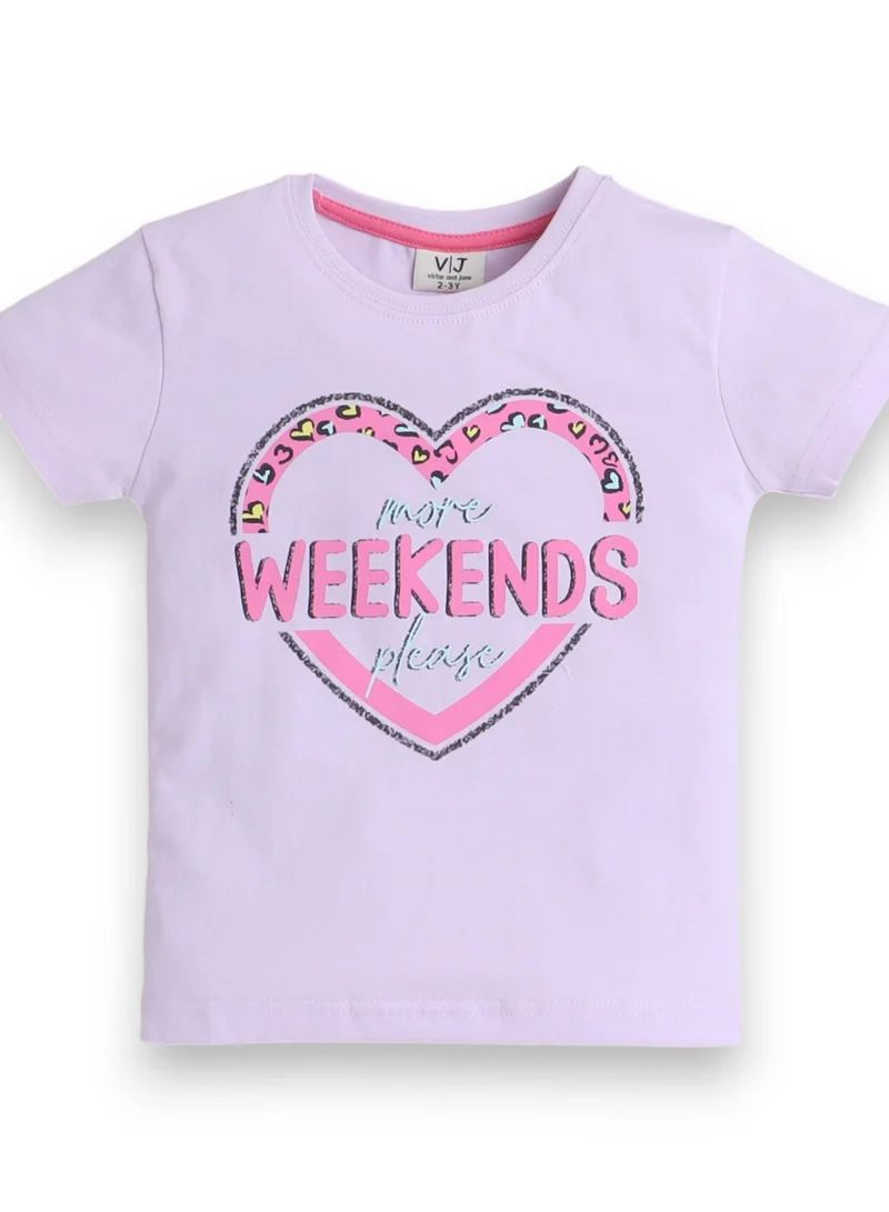 victor and jane Victor and Jane - Printed T-shirt and Pyjama Set