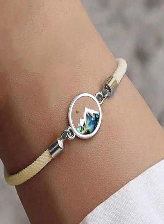72ore Mustard Seed Bracelet Mountain and Sea Touch Bracelets Mustard Seed Jewelry Faith Jewelry Inspirational Gifts for Women - Image 2