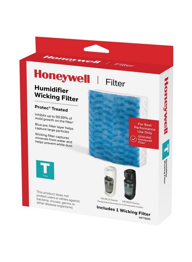Honeywell Honeywell HFT600PF1 Replacement Wicking Filter T, 1 pack, White - Image 1