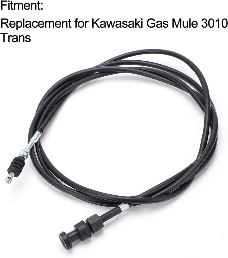 كابل تحكم بدء التشغيل لمحرك Kawasaki Gas Mule 3010، مصنوع من مادة ABS مع طلاء معدني أسود - عالي الجودة، سهل التركيب، ويتمتع بأداء متين. - Image 4