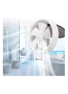Generic 6-Inch Round Bathroom Exhaust Fan – High Airflow Ventilation, Quiet Operation, Easy to Install, Energy Efficient, Durable ABS Body, Ideal for Moisture & Odor Control, White Finish – Perfect for Bathrooms, Kitchens, and Small Rooms  - Image 3