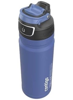 Contigo Free Flow Stainless Steel Drinks Bottle 100 Percent Leakproof Large Bpa Free Insulated Thermal Water Bottle Keeps Drinks Cold For Up To 29 Hours Premium Outdoor Insulated Sports Bottle 700 Ml  - Image 2