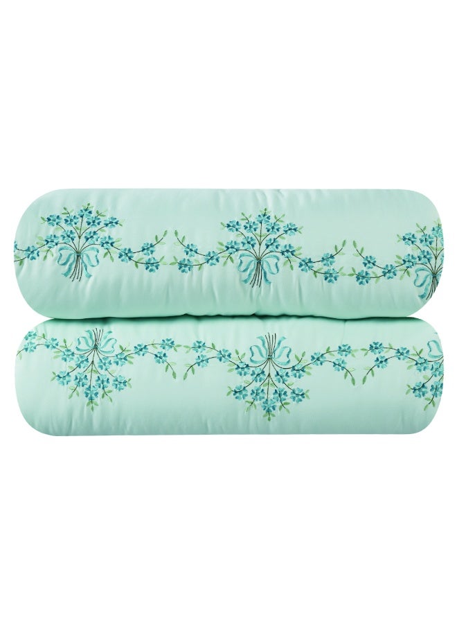 Hours  quilt set, 8 pieces, soft embroidered, double-sided, with heavy filling - Image 3