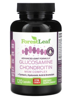 ForestLeaf Glucosamine Chondroitin Extra Strength 120 Capsules 