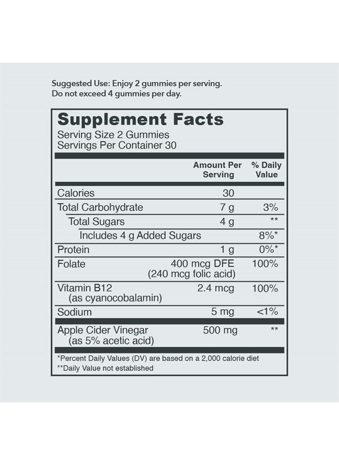 Vital Proteins - Vital Proteins, Apple Cider Vinegar, Apple, 60 Gummies - Image 1