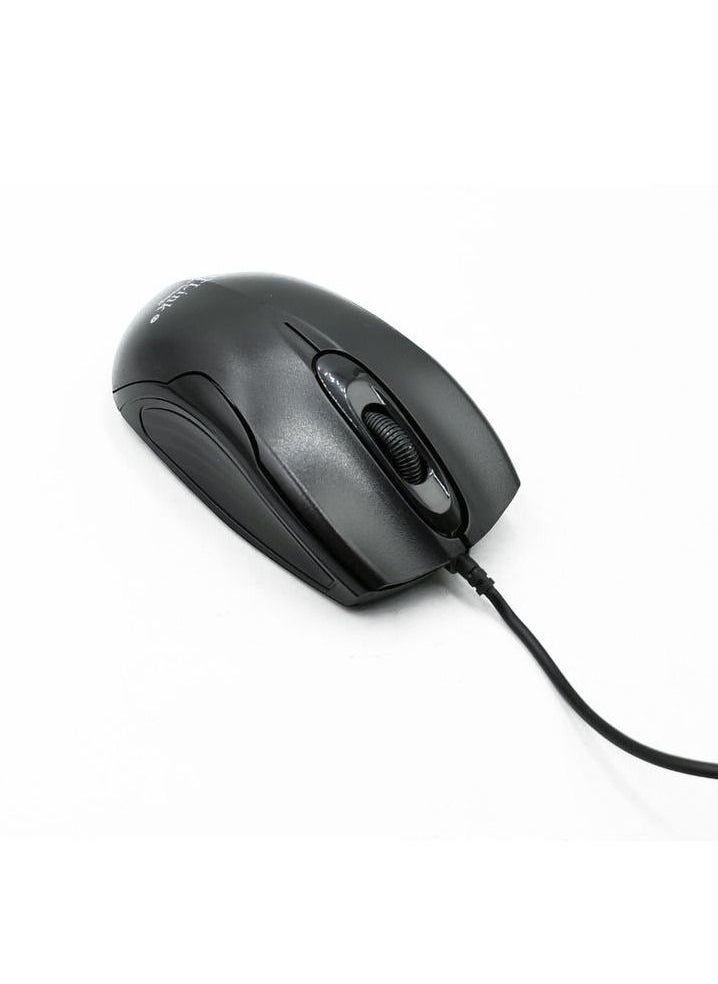 SmartTLink SL703MS ماوس ضوئي رائع ، ماوس مكتب سلكي بتصميم مريح لنظام التشغيل Windows XP و VISITA و 7،8،10 لأجهزة الكمبيوتر وأجهزة الكمبيوتر المحمولة أسود