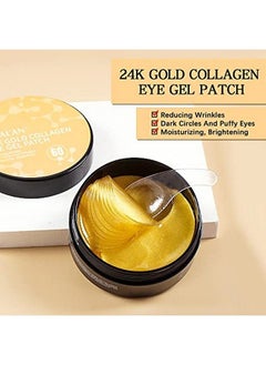 24K Gold Under Eye Patches Eye Mask For Dark Circles And Puffiness Eye Masks Eye Bags Treatment For Women And Man Eye Patch Gel Anti Wrinkle Under Eye Gel Pads - pzsku/Z5C8A7EA403E2BC726186Z/45/_/1661189807/c87fe278-c275-4682-a9f8-a1df0d6cde09