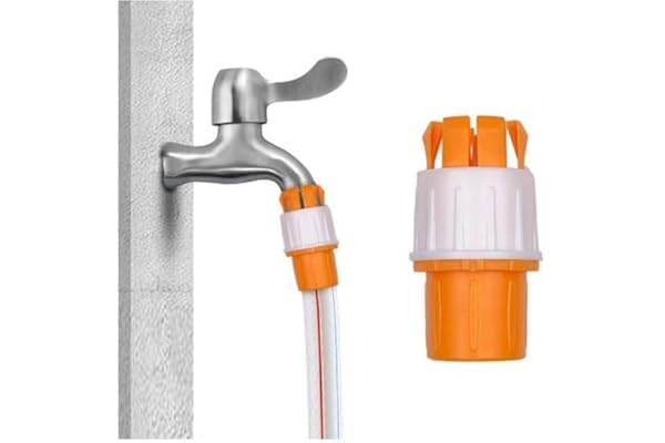Arkriza [Pack of 04]Multifunction Tight Pipe Connector | Tight connector Universal Adapter Coupling Mesh Water Nozzle Fitting | Hose Connection Hard pipe Universal Quick Nozzle Water pipe Connector - Image 1
