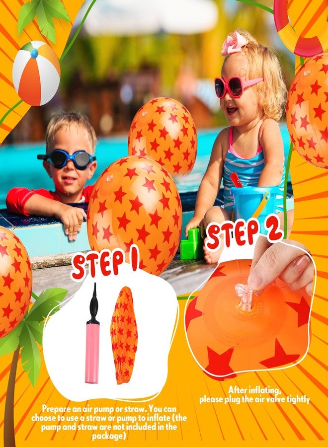 Vertintong 12 Pack Anime Beach Ball 8.5 in Inflatable Beach Balls Bulk for Kids & Adults Cartoon Swimming Pool Toys Pool Party Favors for Birthday Summer Outdoor - Image 5
