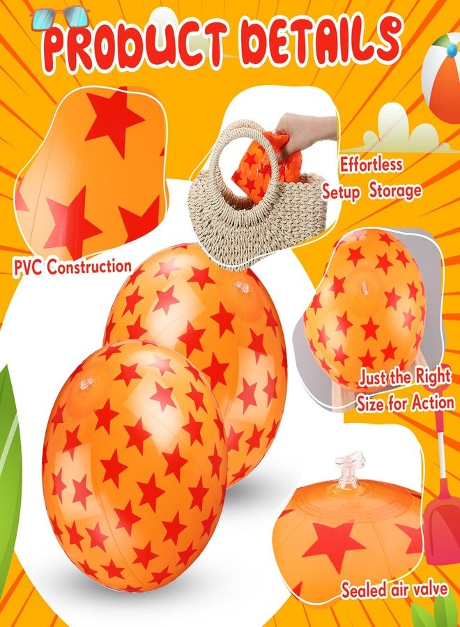 Vertintong 12 Pack Anime Beach Ball 8.5 in Inflatable Beach Balls Bulk for Kids & Adults Cartoon Swimming Pool Toys Pool Party Favors for Birthday Summer Outdoor - Image 4
