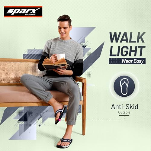 SPARX mens SF0014G Navygrey Flip-flop - 9 UK (SF0014GNVGY0009) - Image 4