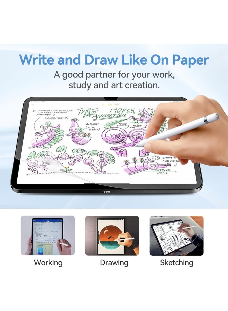 2Packs Paper Screen Protector for iPad Pro 11 inch M5 /M4 (6th&5th Gen, 2025/2024)/iPad Air 11th M4/M3/M2 (8th/7th/6th Gen,2016/2025/2024) - Image 4