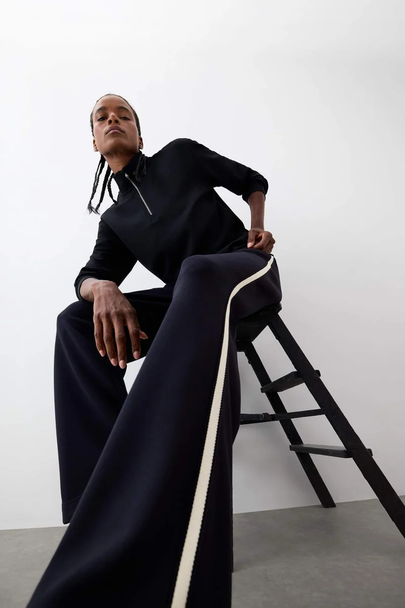 ديفاكتو DeFactoFit Wide Leg Modal Soft Touch Sweatpants