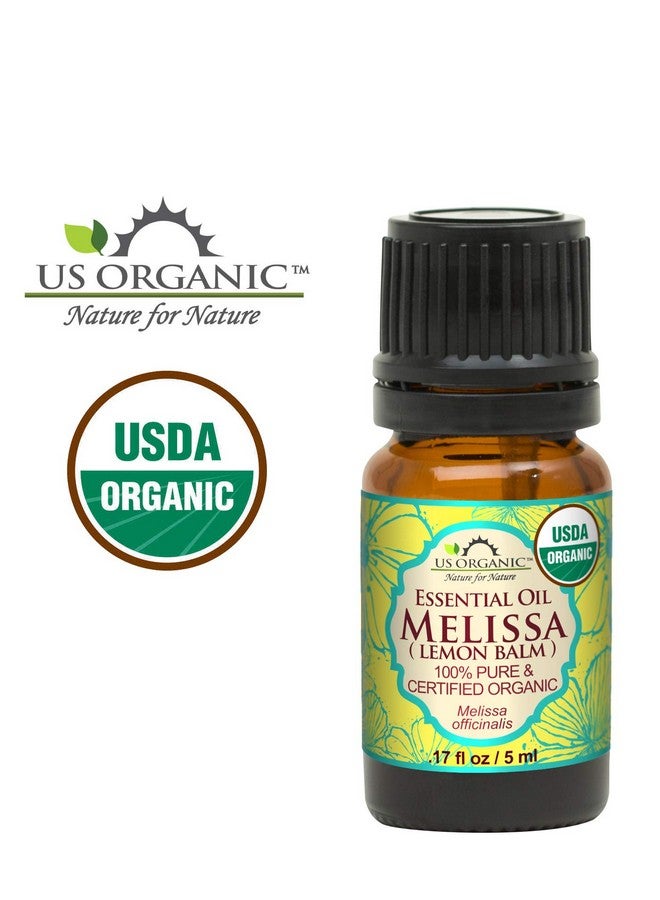 US Organic 100% Pure Melissa (Lemon Balm/Sweet Balm) Essential Oil - Usda Certified Organic, Steam Distilled - W/Euro Dropper (5 Ml / 1/6 Fl Oz) - Image 2