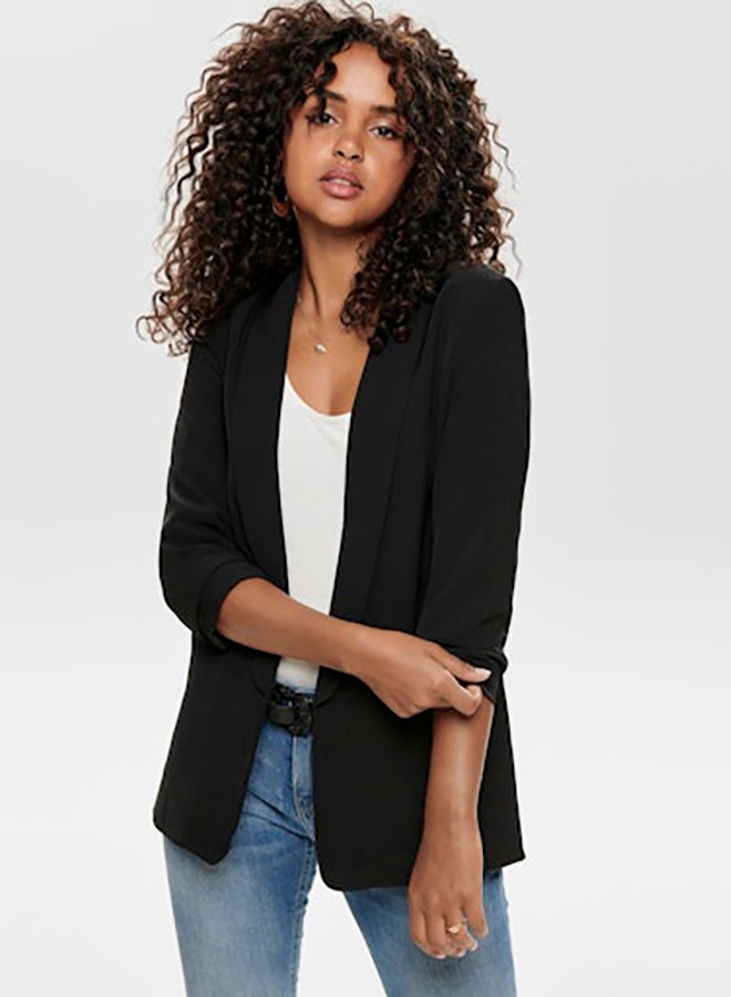 ONLY ONLY Womens Elly 3/4 Life Blazer  - Image 2