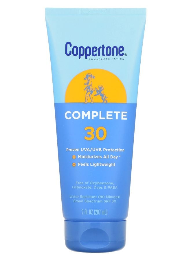 لوشن واقي من الشمس كامل SPF 30 7 أونصة سائلة (207 مل)