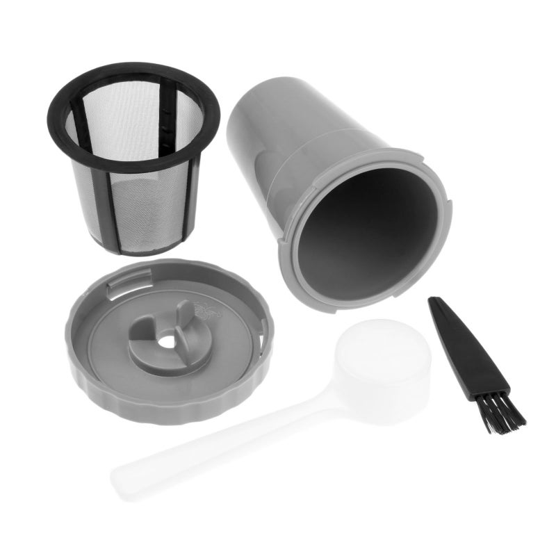 Mtsooning Reusable K Cup with Bottom Filter Stainless Steel Mesh EcoFriendly Coffee Pods Replacement for Keurig K Cup Brewers B30 B31 B40