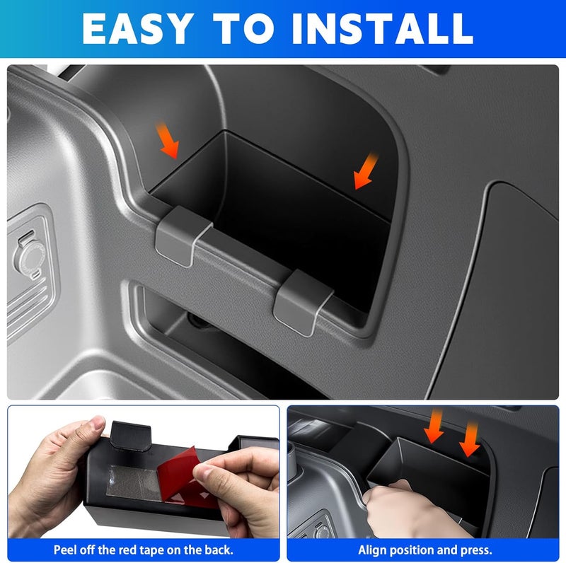 Titibett Trunk Organizer for 2010-2024 Toyota 4Runner - Right Hanging Storage Box - Image 3