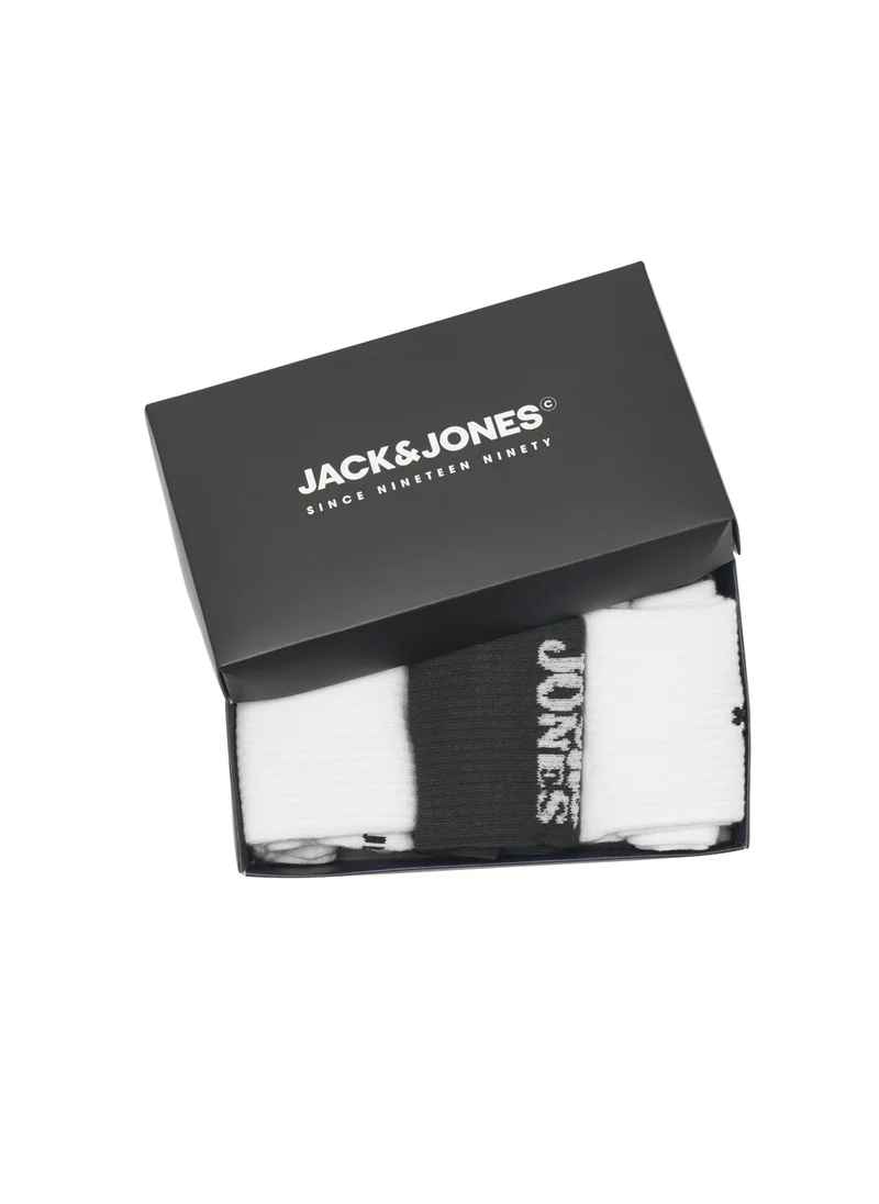 Jack & Jones Junior Kids 3 Pack Crew Socks