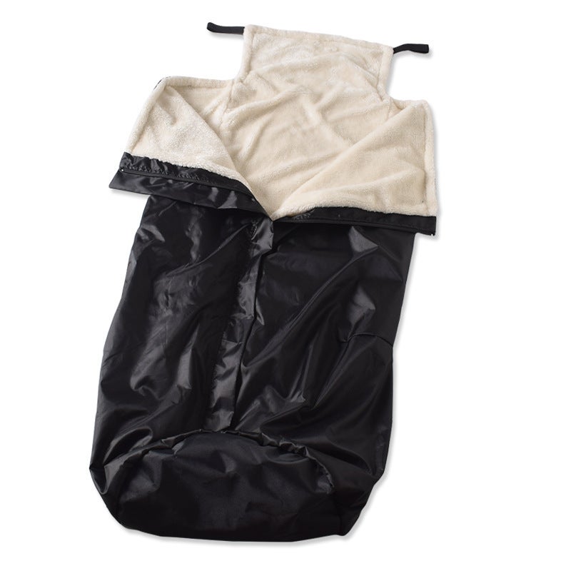 Half-Pack Warm Blanket Cover Blanket Thick Fleece Insulation Winter Care Supplies For The Elderly - Image 1