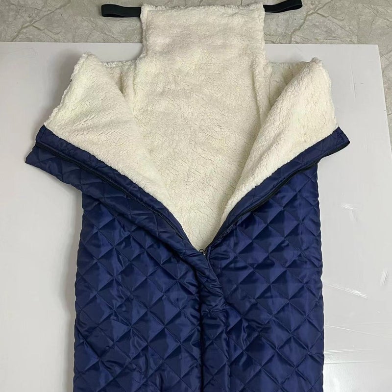 Half-Pack Warm Blanket Cover Blanket Thick Fleece Insulation Winter Care Supplies For The Elderly - Image 4