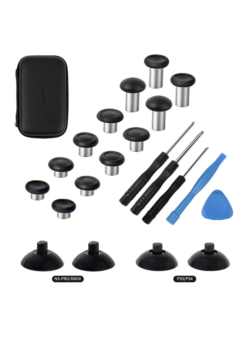 Replacement Thumbsticks for PS4/PS5 Xbox One S/X  Controllers, Joysticks Repair Kit for Xbox Series S/X/NS-Pro  - Image 3