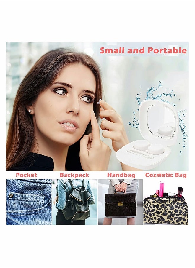 Generic Contact Lens Cleaner Machine Ultrasonic with USB Charger Fit Disposal Soft Colored RGP and OK for Home Travel  - Image 2