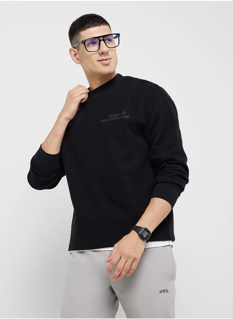 JACK & JONES Graphic Crew Neck Sweatshirt