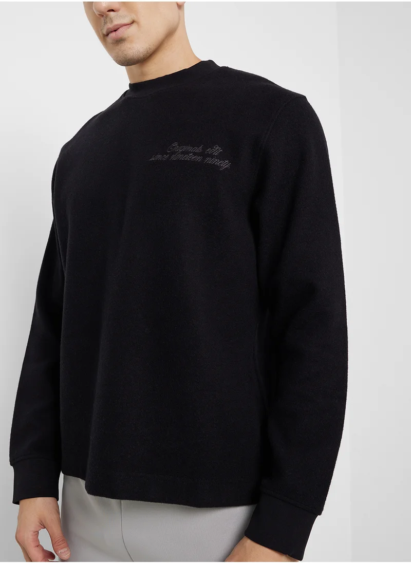 JACK & JONES Graphic Crew Neck Sweatshirt