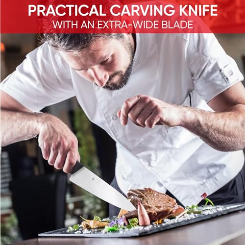 ICEL Chef knife. ICEL Cutlery 8-inch Chefs Knife.(Knife Care, Sharpening Instructions Included) Great for chopping, mincing and dicing. - Image 5