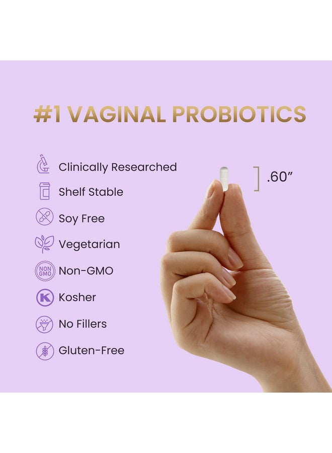 أتش بي دي ركس بروبيوتيك HPD Rx Pro-Fem، البروبيوتيك رقم 1 لصحة المهبل | بروبيوتيك مهبلي | مثبت سريريًا أنه يعزز توازن الخميرة ودرجة الحموضة (PH)، ويعزز صحة المسالك البولية | بروبيوتيك أنثوي | فعال في 7 أيام | 30 كبسولة | عبوة واحدة  - Image 5