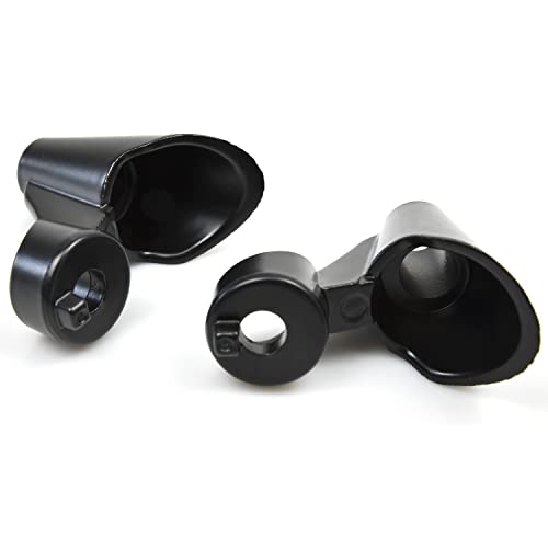 VEISUTOR Front Turn Signal Mounts Relocation Kit for Sportster XL1200X 2010-2015, Black Motorcycle Turn Signal Indicator Relocation for Harley Sportster XL1200X 2010-2015 Accessories (2PCS) - Image 5