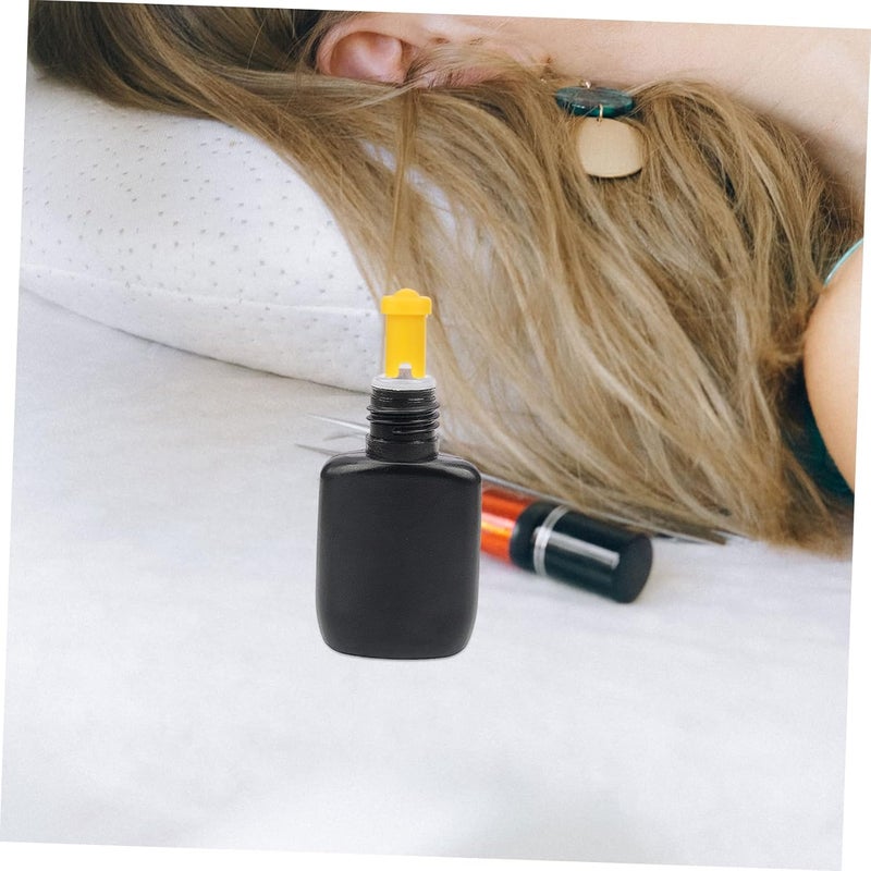 Healeved 100pcs Eyelash Bottle Blocking Needle Eyelash Glue Nozzle Pin Lash Tite Adhesive Glue Bottle Accessory Nozzle Noodles - Image 2