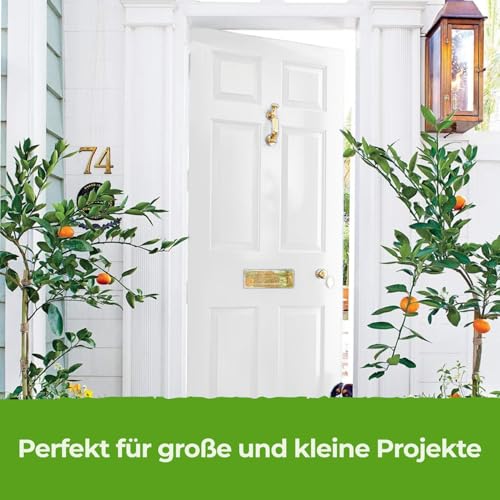 THE ONE All-In-One Paint & Primer - White Matte, 84.5 Fl Oz/2.5 Liter | 1 Coat Formula | Easy Indoor & Outdoor Decorating for Home & Garden Walls, Floors & Furniture | Water-Based & Low VOC - Image 5
