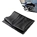 Downhill 1 PC Motorcycle Seat Cover PU Leather Scratchresistant and Sunresistant Seat Protector 3937 x 2756 DIY Cover Universal Seat Protector for Most Motorbike ATV Scooter Black - Image 2