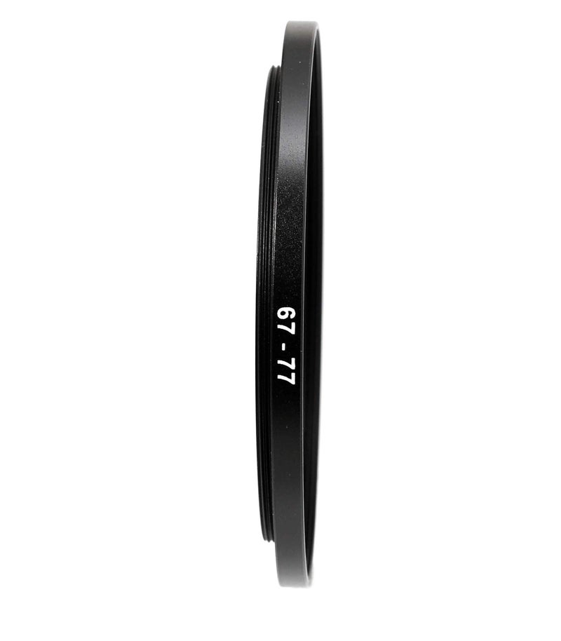 Fotasy (2 Pcs) 67-77MM Step-Up Ring Adapter, 67mm to 77mm Step Up Filter Ring, 67mm Male 77mm Female Stepping Up Ring for DSLR Camera Lens and ND UV CPL Infrared Filters - Image 3