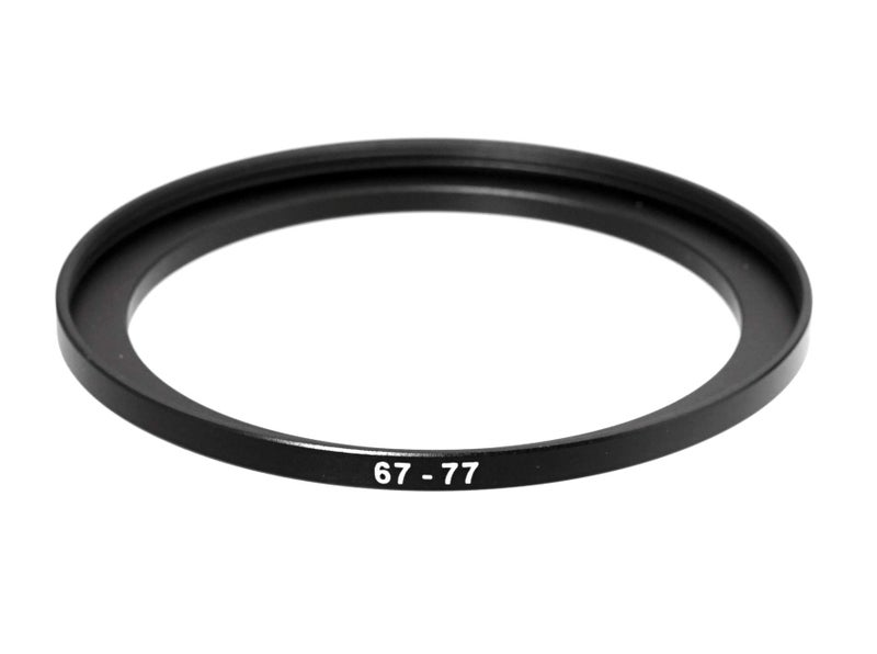 Fotasy (2 Pcs) 67-77MM Step-Up Ring Adapter, 67mm to 77mm Step Up Filter Ring, 67mm Male 77mm Female Stepping Up Ring for DSLR Camera Lens and ND UV CPL Infrared Filters - Image 2