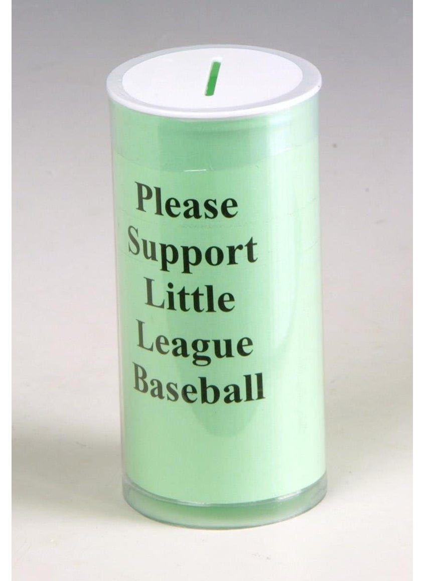Displays2go Set of 24 3 x 6Inch Diameter Plastic Donation Can with Removable Lid  - Image 2