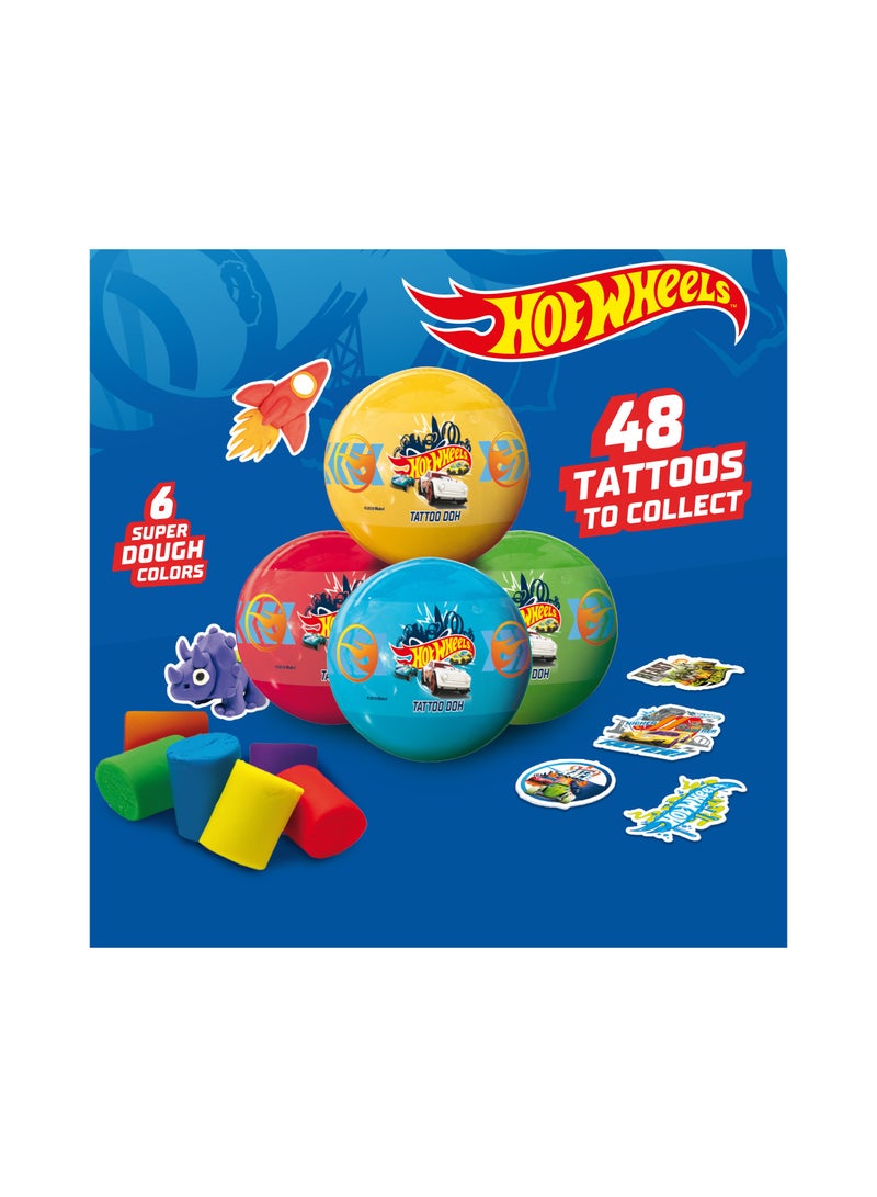 LISCIANI Lisciani Hot Wheels Tattoo Dough 86467  - Image 2