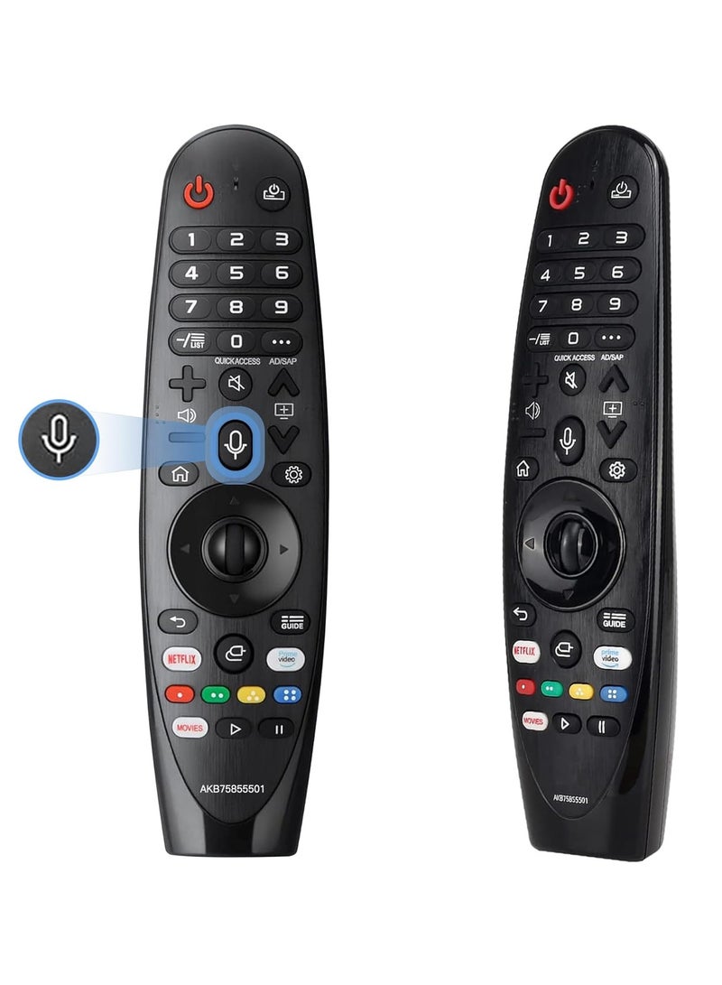 Replacement for LG Smart TV Magic Remote Control with Voice and Pointer Function,Compatible with AN-MR650,AN-MR18BA,AN-MR19BA,AN-MR20GA,AN-MR21GA,AN-MR22GA,AN-MR23GA,AN-MR24GA  - Image 1