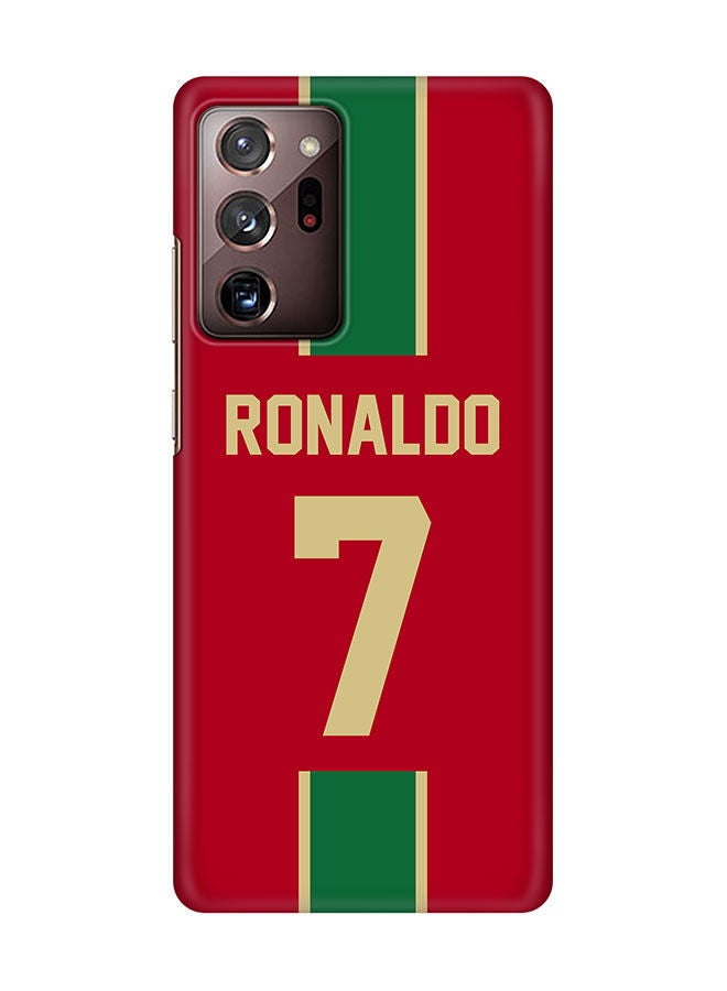 Stylizedd Slim Cover for Samsung Galaxy Note20 Ultra Case Snap Classic Series Mobile Cover Hard PC Shield Matte Finish Print -Portugal-Player-Ronaldo - Image 1