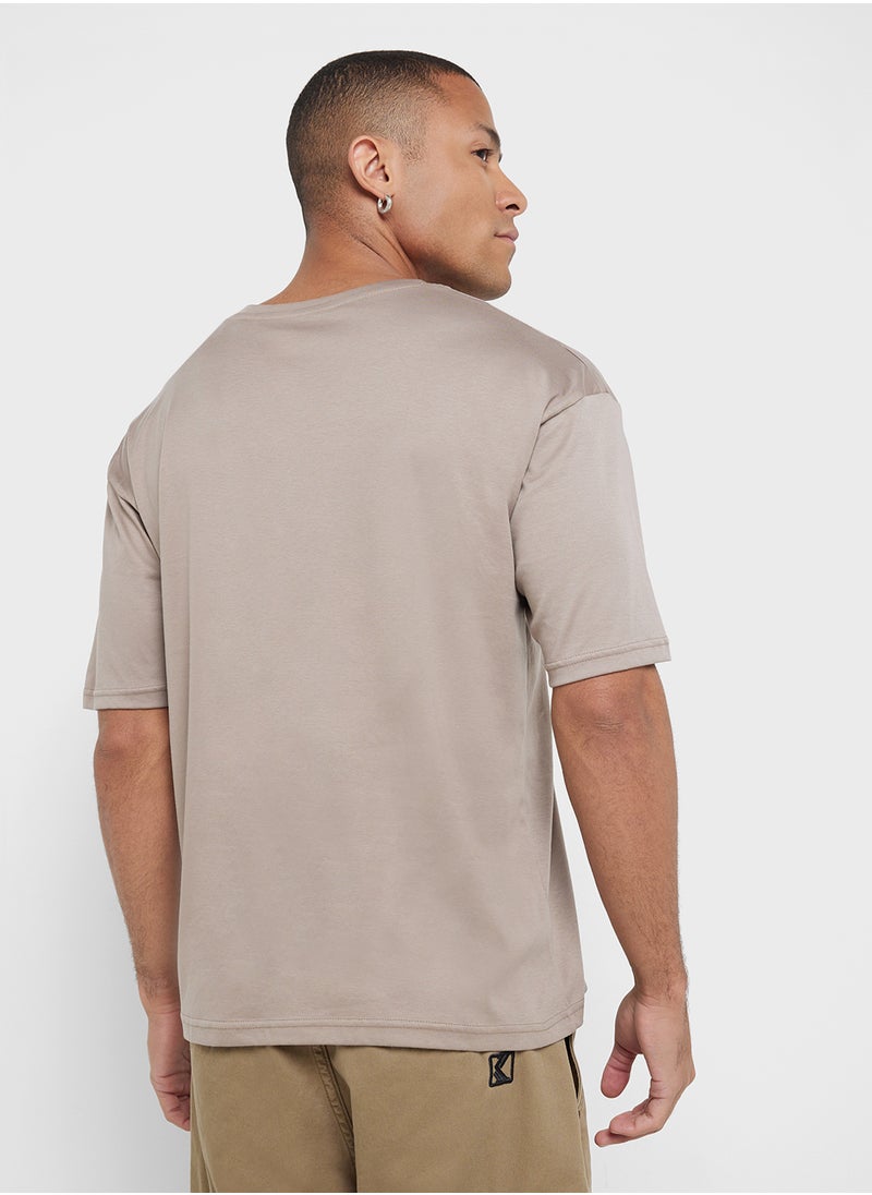Graphic Print Oversized T-Shirt