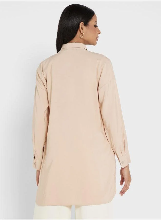 Refka by modanisa Button Detail Tunic