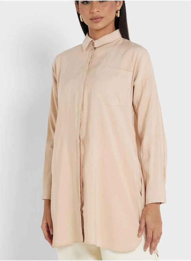 Refka by modanisa Button Detail Tunic