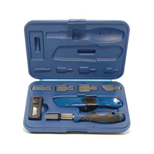 Glass Technology GT Tools Glass Technology – RazorScraper Kit - Includes A 5 Pack Of 4 Different Types Of Blades - Starter Kit - Image 1